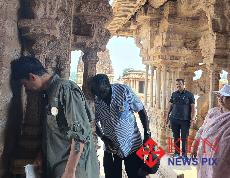 A high-level UNESCO-ICOMOS reactive monitoring mission visited Hampi on Sunday (October 259, 2026) to inspect the iconic World Heritage Site. This critical assessment evaluates how the historical site's ancient monuments are being preserved alongside local tourism and infrastructure developments. -KPN 