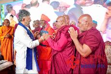 Chief Minister D.K. Shivakumar inaugurated the International Grand Buddhist Conference organized at the Dr. B.R. Ambedkar Stadium in Chamarajanagar on Sunday, October 25, 2026. -KPN 