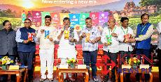 Chief Minister D.K. Shivakumar released the new design packages of the 'Safal' brand and unveiled the new logo at a program organized by the Karnataka Cooperative Oilseeds Growers Federation Ltd (KOF) in Bengaluru on Thursday. -KPN 