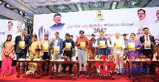 Chief Minister D.K. Shivakumar released the report on the Karnataka State Regional Urbanization Plan-2047 at Vidhana Soudha in Bengaluru on Fridy. -KPN 
